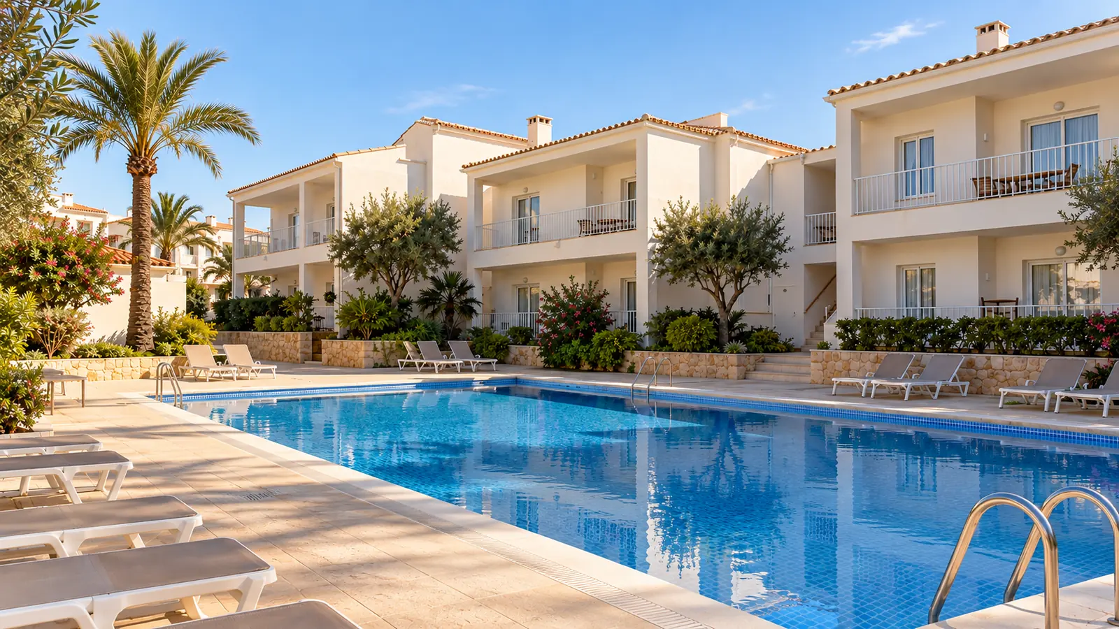 Casa Brisa courtyard, illustrative image